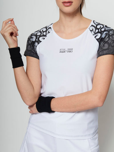 ﻿T-shirt Due For You Tennis e Padel