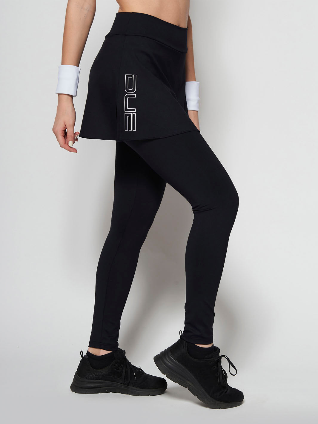 Leggings nero Due For You Tennis e Padel